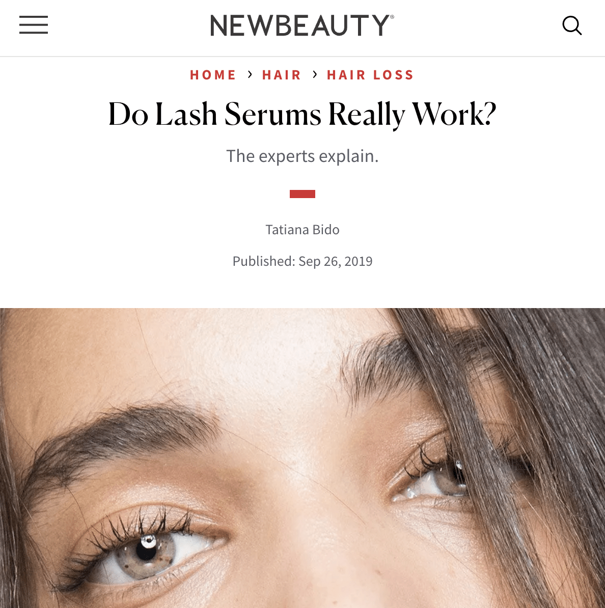 New Beauty - Do Lash Serums Really Work?